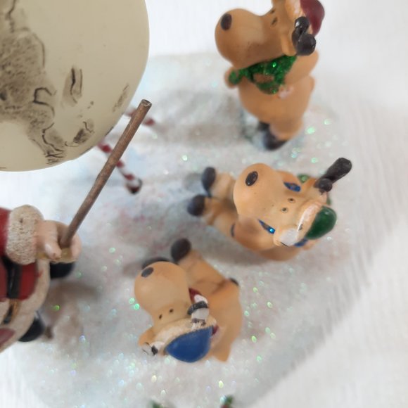 Nature's Mark Animated Santa's Reindeer Flight School DOES NOT WORK READ/BROKEN - Picture 11 of 14